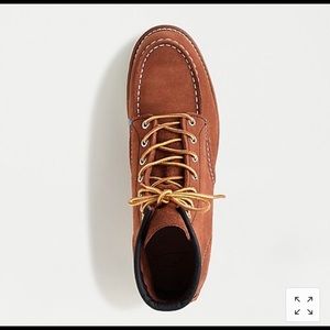 Red Wing jcrewM0625 classic Moc Boots us size 9M